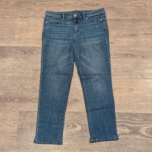 J JILL authentic fit slim ankle jean 10